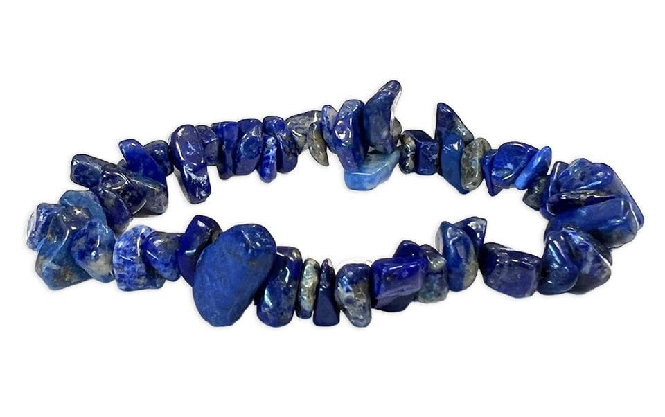 Bransoletka z chipem Lapis Lazuli o średnicy 18cm