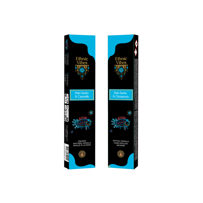 kadzidło i Kadzidła Fragrances & Sens Ethnic Vibes Palo Santo & Cinnamon masala 15g|pl