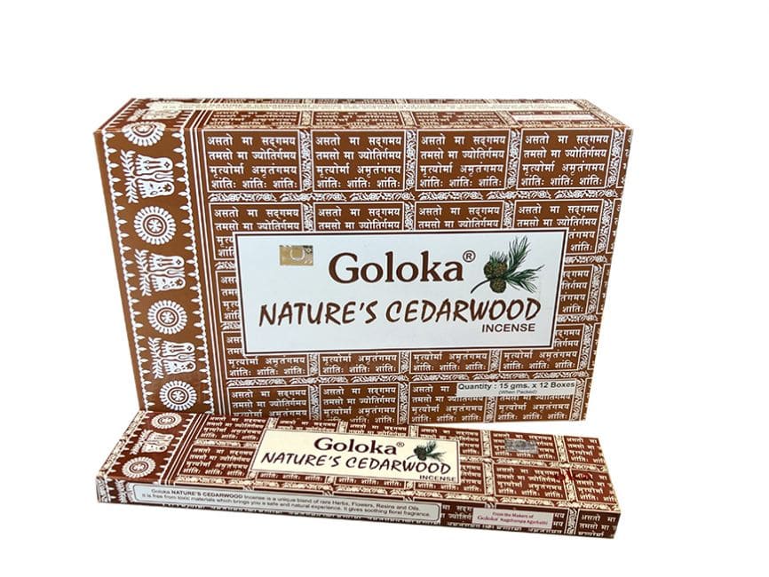 Goloka Nature's Kadzidło Cedrowe 15g