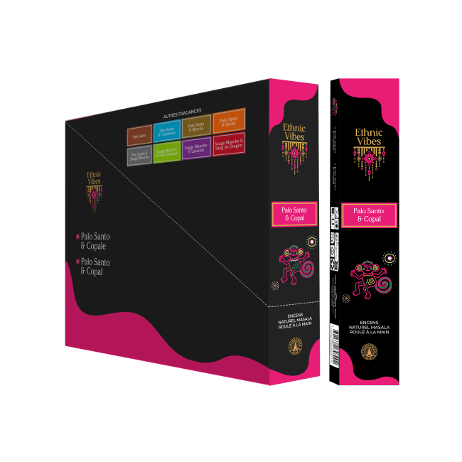 Kadzidła Fragrances & Sens Ethnic Vibes Palo Santo & Copal Masala 15g