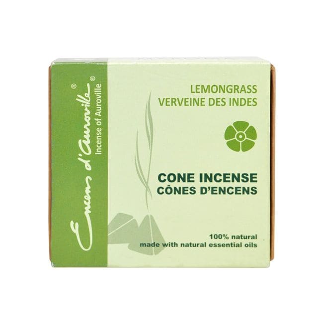 Encens d'Auroville Lemon Grass 5x10 Cônes