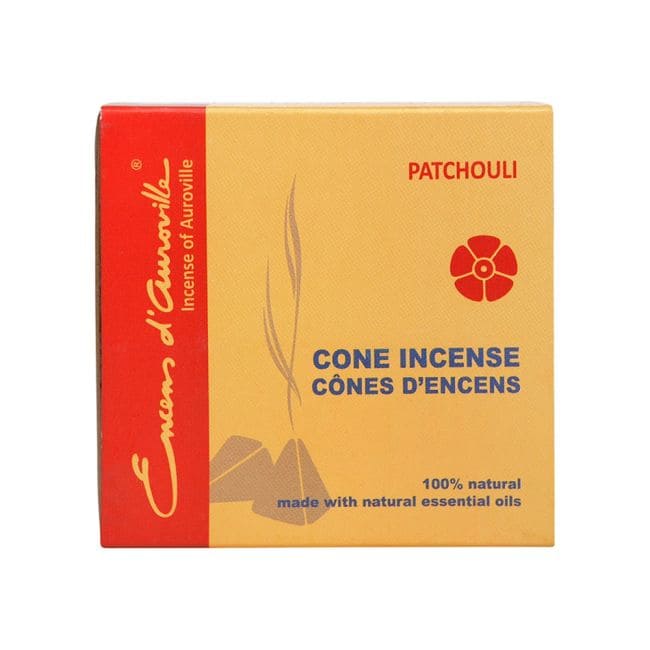 Encens d'Auroville Patchouli 5x10 Cônes