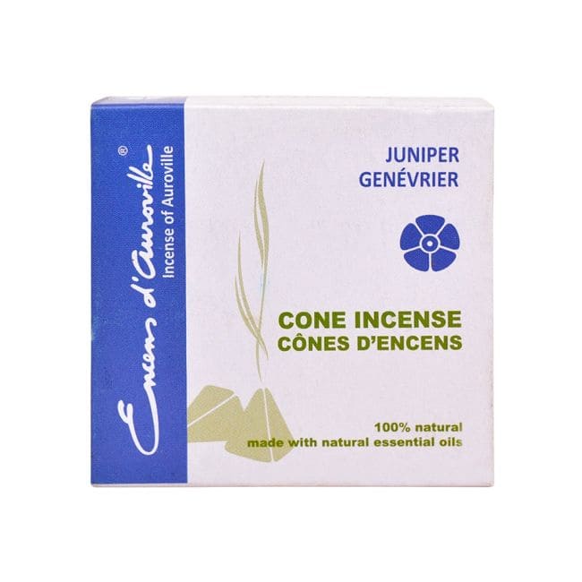 Encens d'Auroville Genévrier Juniper 5x10 Cônes