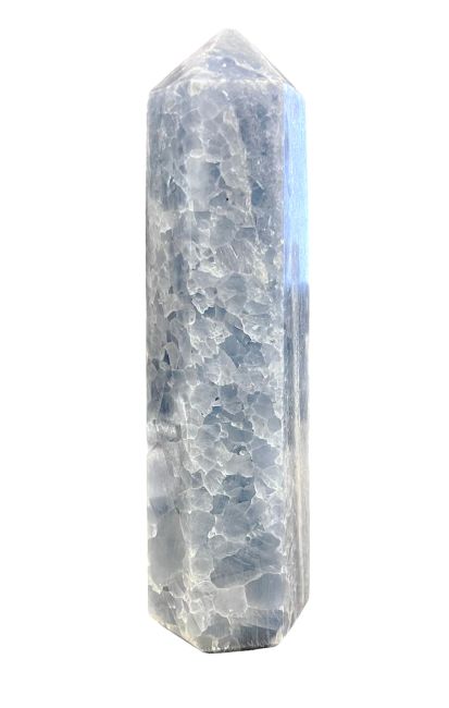 kadzidło i Polerowana niebieska końcówka kalcytowa 1.05kg