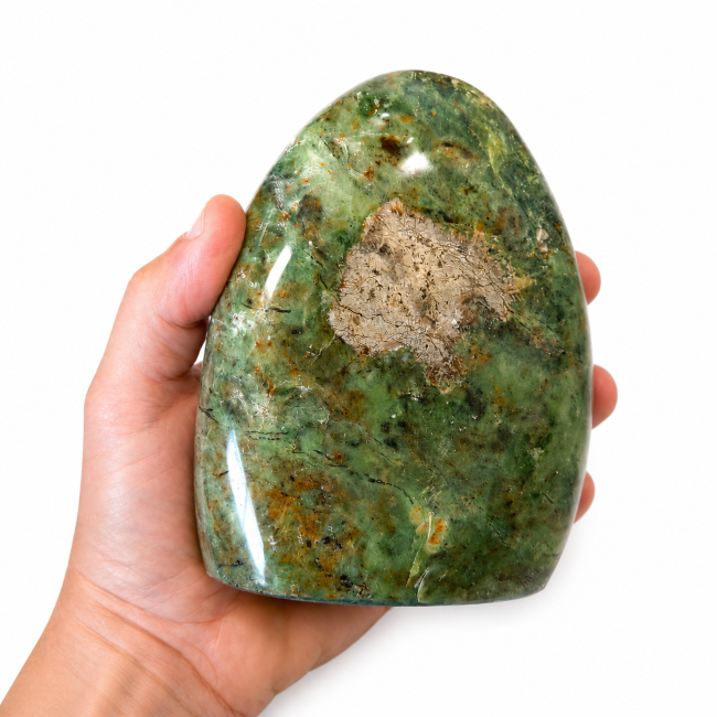 Polerowany blok serpentynowy 1,450 kg