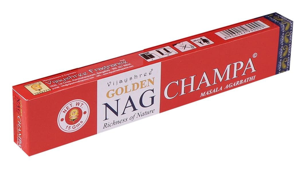 Kadzidło Vijayshree Golden Nag Champa 15g