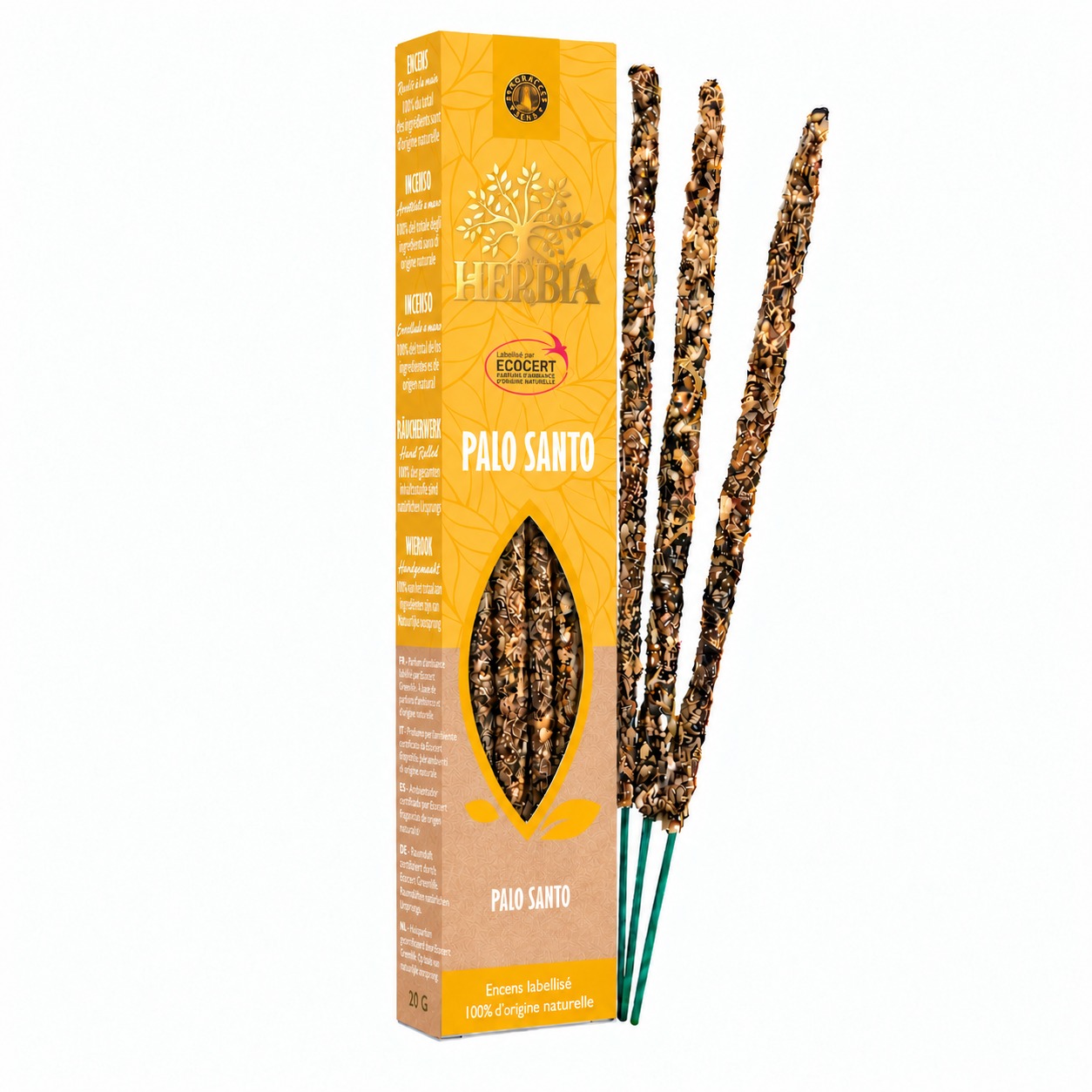kadzidło i Kadzidło Smudge Ecocert Herbia Palo Santo 20g