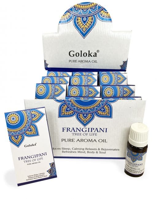 Olejek zapachowy Goloka Frangipani 10ml x 12