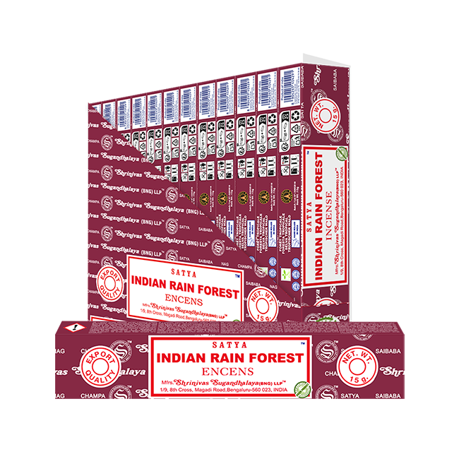 Kadzidełka Satya Indian Rain Forest 15g