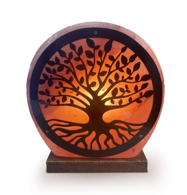 Lampe de sel Himalaya Arbre de vie