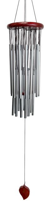 Dzwonek 2-poziomowy Srebrny Listek 95cm