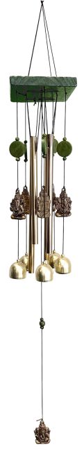 Dzwonek kwadratowy Ganesh o średnicy 75 cm