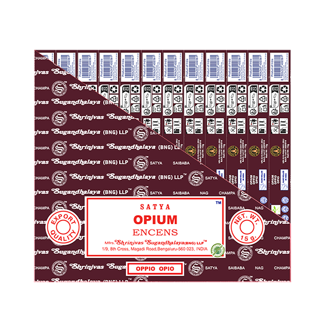 kadzidło i Kadzidełka Satya Opium 15g|pl