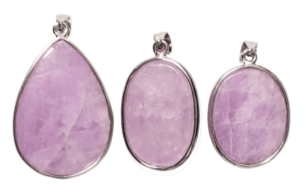 kadzidło i Zawieszka ze srebra 925 Kunzite AA+ 3 sztuki 19,91g|pl