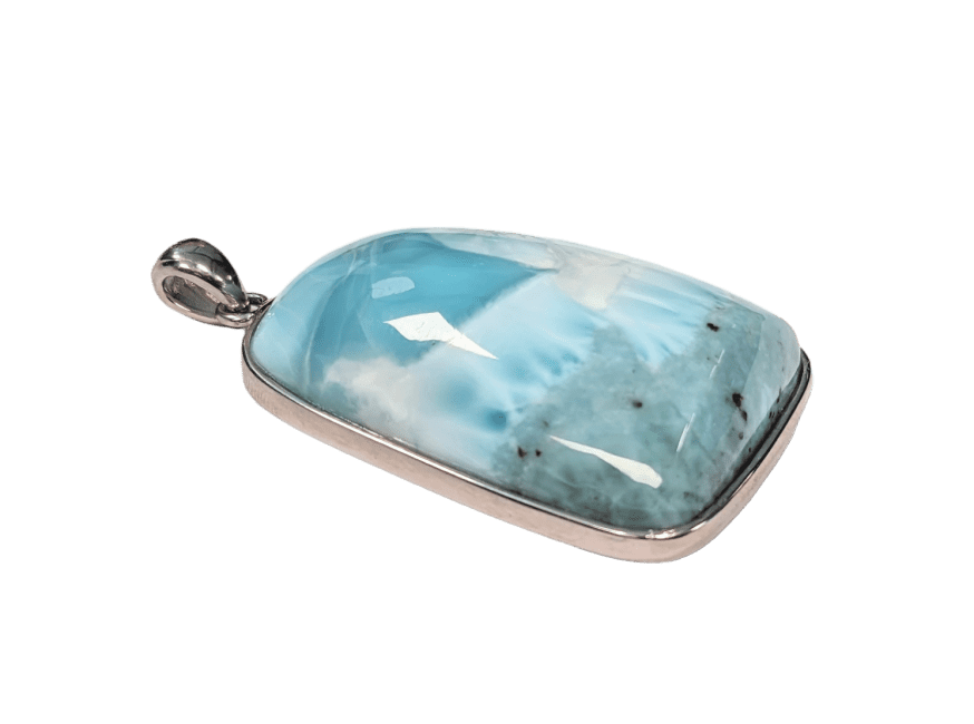 Zawieszka ze srebra próby 925 Larimar AA 15,88g