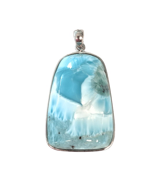 Zawieszka ze srebra próby 925 Larimar AA 15,88g