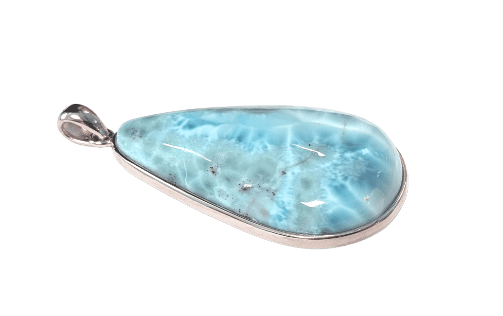 Zawieszka ze srebra próby 925 Larimar AA 14,84g