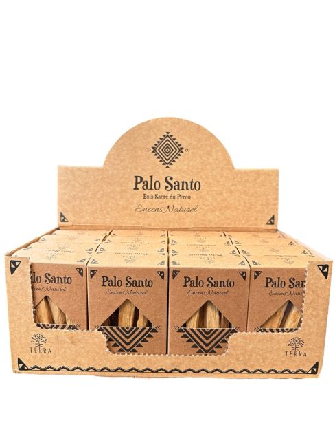 Display 16 x pudełka Palo Santo pałeczki 70g