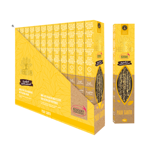kadzidło i Kadzidło Rozmazujące Ecocert Herbio Palo Santo 20g|pl