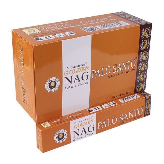 Kadzidło Vijayshree Golden Nag Palo Santo 15g