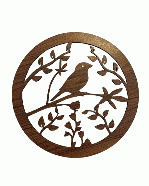 Magnetyczny znak Ptak na gałęzi 18 cm do HMD999