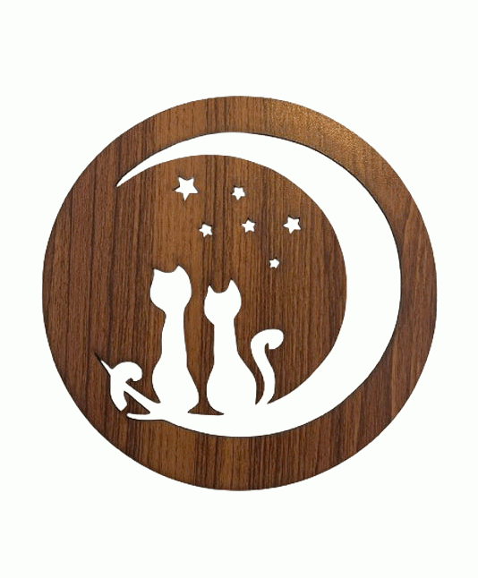 18 cm Magnetyczny znak „Towarzysze na noc” dla HMD999