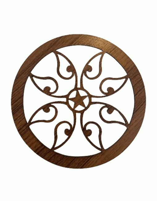 Panel magnetyczny z rozetą plemienną 18 cm do HMD999