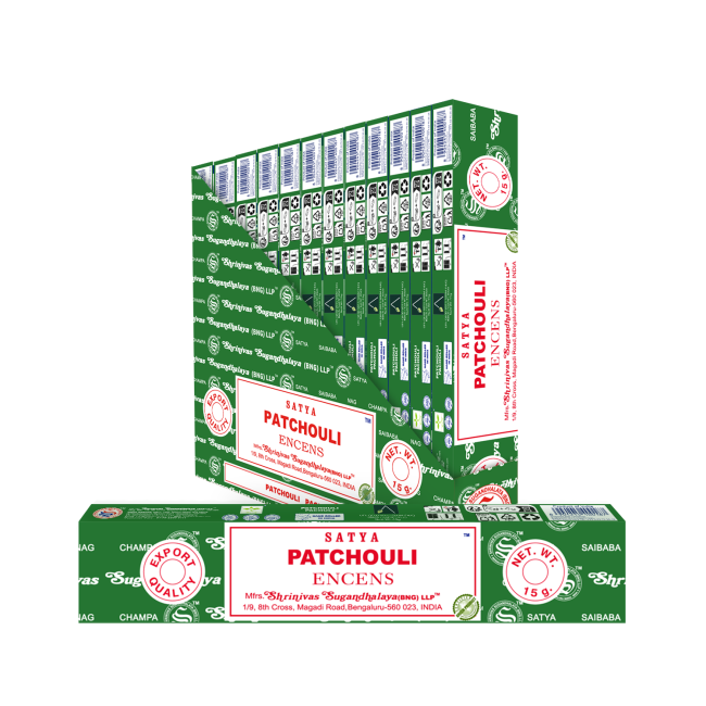 Kadzidło Satya Patchouli 15g 2025