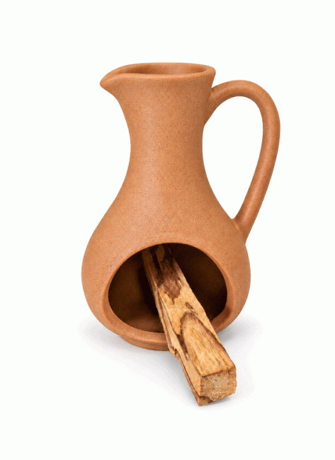 kadzidło i Ceramiczny kadzielniczka z terakoty 12 cm