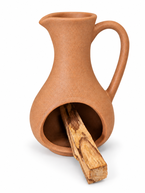 kadzidło i Ceramiczny kadzielniczka z terakoty 12 cm