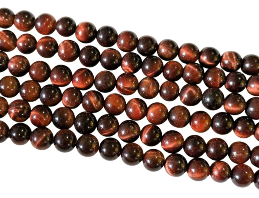 Koraliki Bull's Eye AA 6mm na drucie 40cm