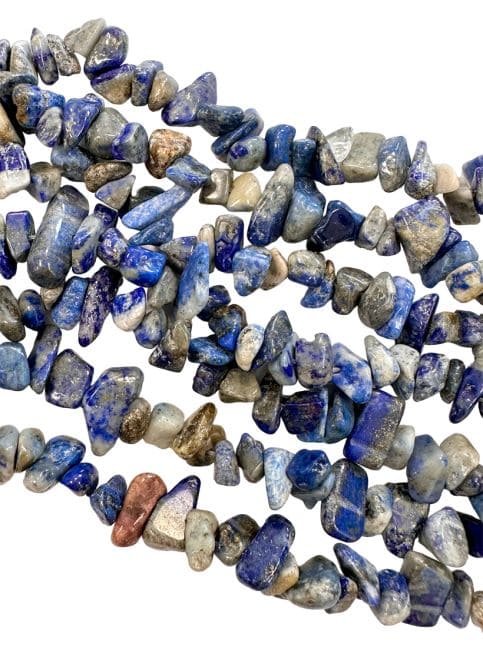 kadzidło i Lapis Lazuli wióry 5-8mm na drucie 80cm