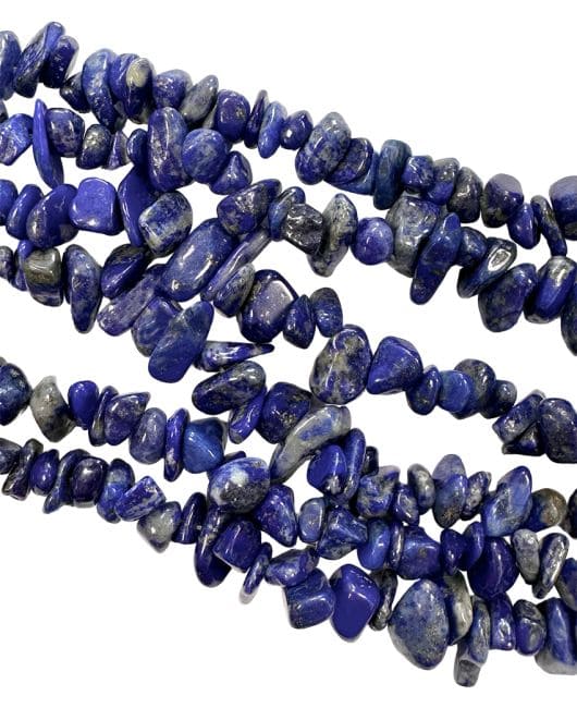 Chipsy Lapis Lazuli AA 5-8mm na drucie 80cm