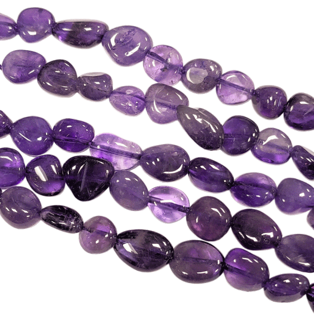 kadzidło i Ametyst AA Kamienie spadane na drucie 5-8mm 40cm