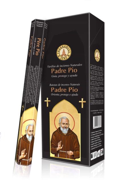 kadzidło i Fragrances&Sens Sześciokątny - Ojciec Pio