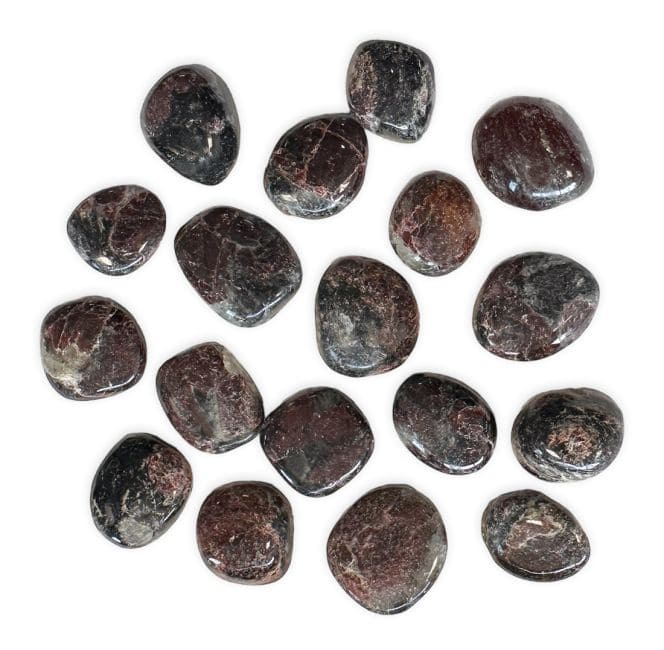 Red Garnet AB kamienie sypane 250g