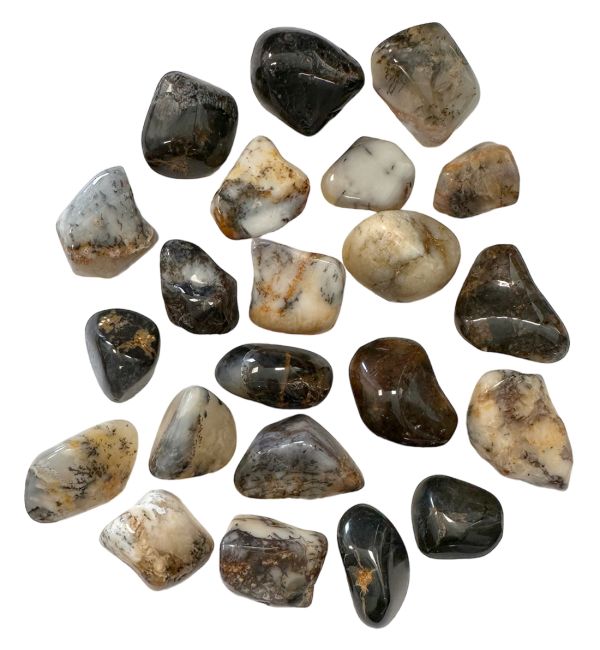 Czarny Dentryt Opal Kamienie spadające 3-2cm 250g