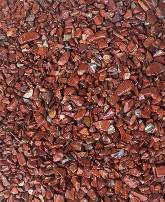 kadzidło i Jaspis Czerwony A Odłamki kamienia naturalnego 3-5mm 500g|pl