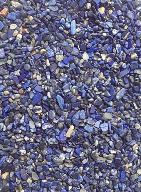 Lapis Lazuli A+ Odłamki kamienia naturalnego 3-5mm 500g