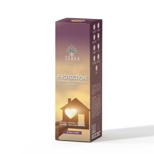 kadzidło i Kadzidło Terra Protection bez węgla drzewnego 12gr
