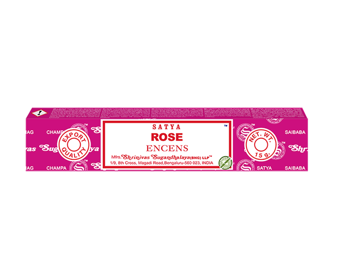 kadzidło i Kadzidełka Satya Rose 15g|pl