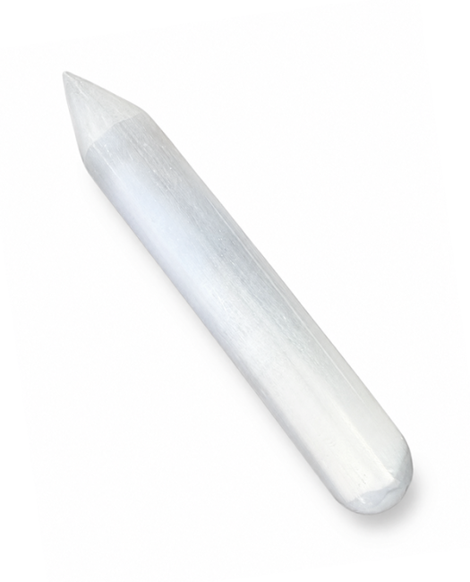 Różdżka do Masażu z Selenitu 14cm 110g