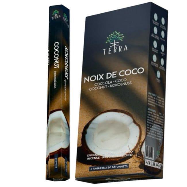 Kadzidło bezwęglowe Terra Coconut hexa