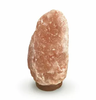 Naturalna lampa XS z podstawą drewnianą, 2-3 kg