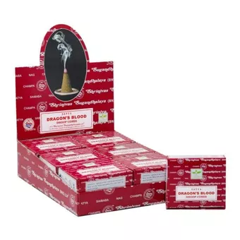 Stożki zapachowe Satya Smocza Krew 24g
