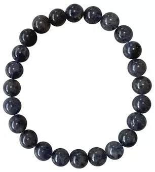 Koraliki do bransoletki Cordierite Lolite AA 8mm