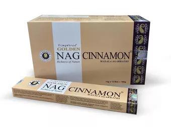 Kadzidełka Vijayshree Golden Nag Cynamon 15g
