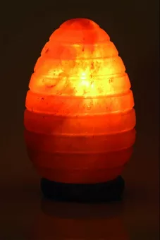 Lampa solna z wzorem w paski jajka, 2-3 kg