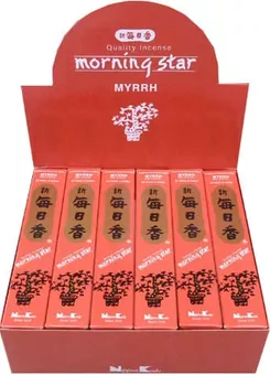 Japońskie Kadzidełka Morning Star Mirra 50 Patyczków