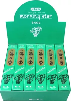Japońskie Kadzidełka Morning Star Szałwia 50 Patyczków